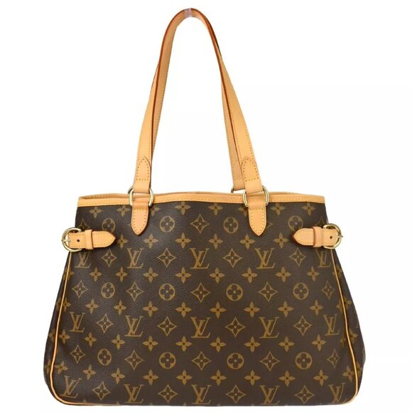 Louis Vuitton Monogram Batignolles Horizontal Tote Handbag M51154 SD0078 124360 - Picture 1 of 10
